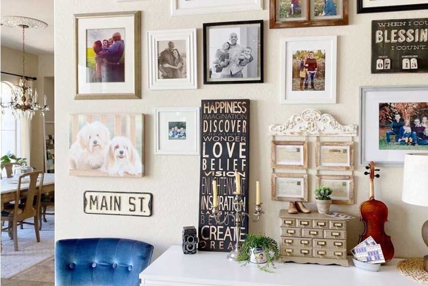 The Art of Wall Decor: Creative ways to decorate your walls.