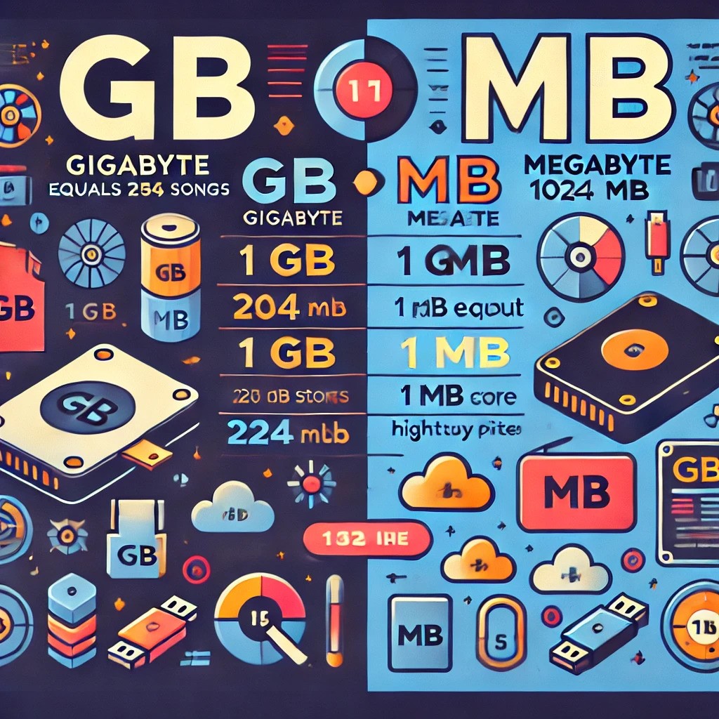 GB vs MB: Understanding the Difference in Digital Storage