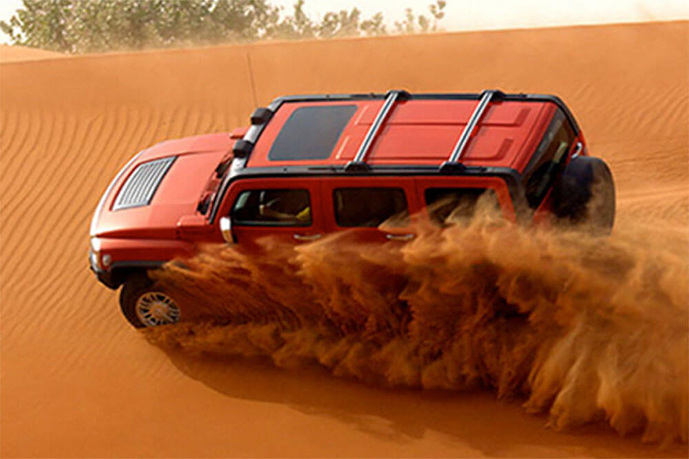 Discover the Thrill of a Hummer Desert Safari in Dubai