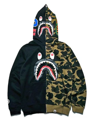 Bape hoodie fashion Comfort 